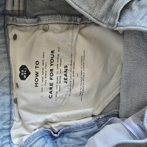 Madewell Blue Straight Leg Jeans Timeless Style - Picture 6 of 13